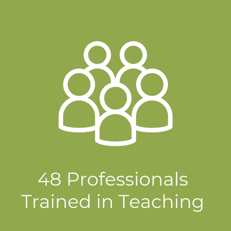 O Carbon Institute treinou 48 profissionais no ensino